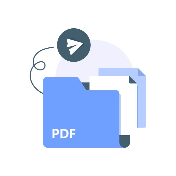 Storing PDF patterns for easy access